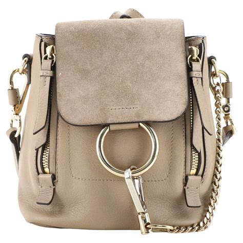 chloe faye mini suede